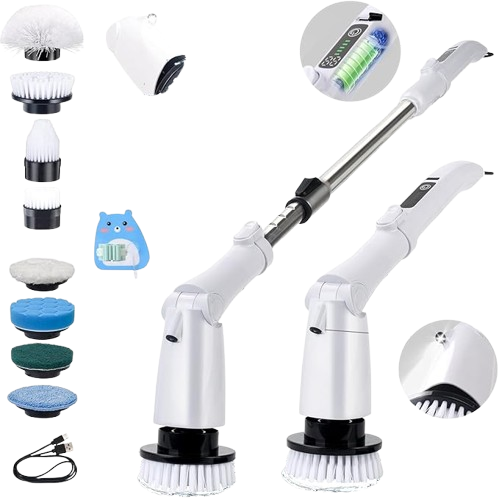 3-Speed Adjustable Handle Power Cleaner